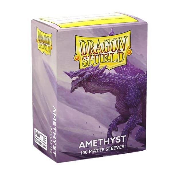 Dragon Shield Amethyst Matte Sleeves 100ct image 0